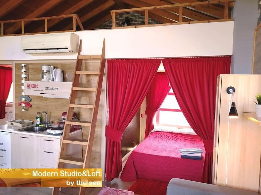Modern Studio&Loft By The Sea Villa Epanomi Exterior foto